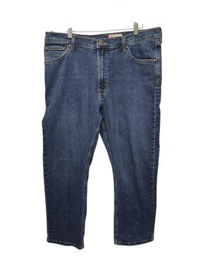 Wrangler Relaxed Boot Jeans Mens 38x29 Bootcut Denim Workwear Western